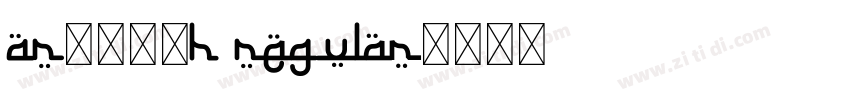 AR行楷書体H Regular字体转换